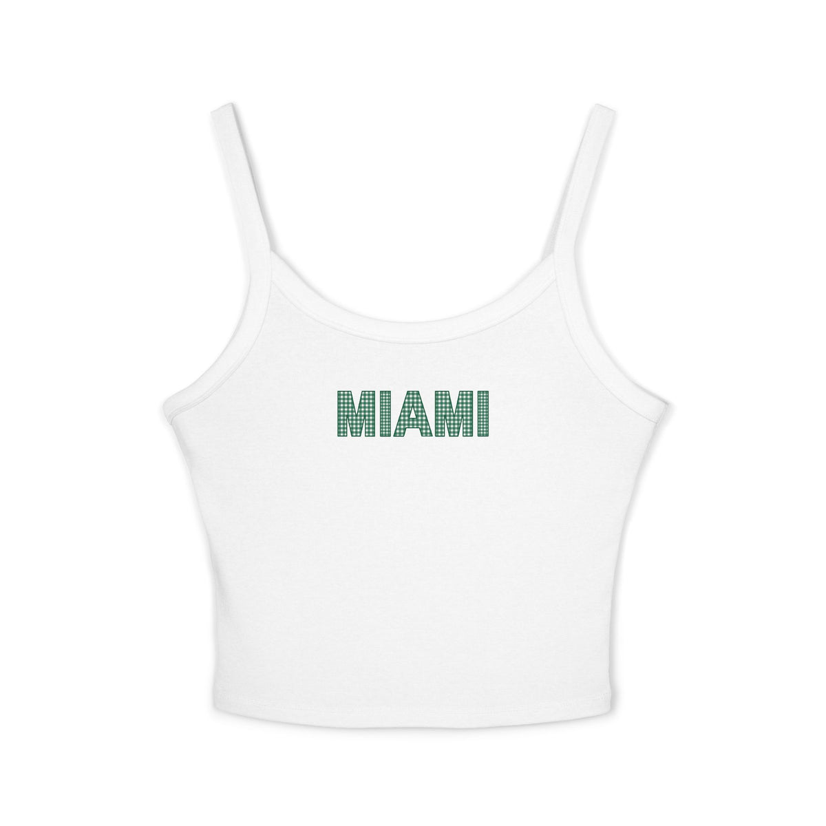 Gingham Miami Tank