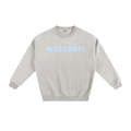 Light Blue Gingham Crewneck