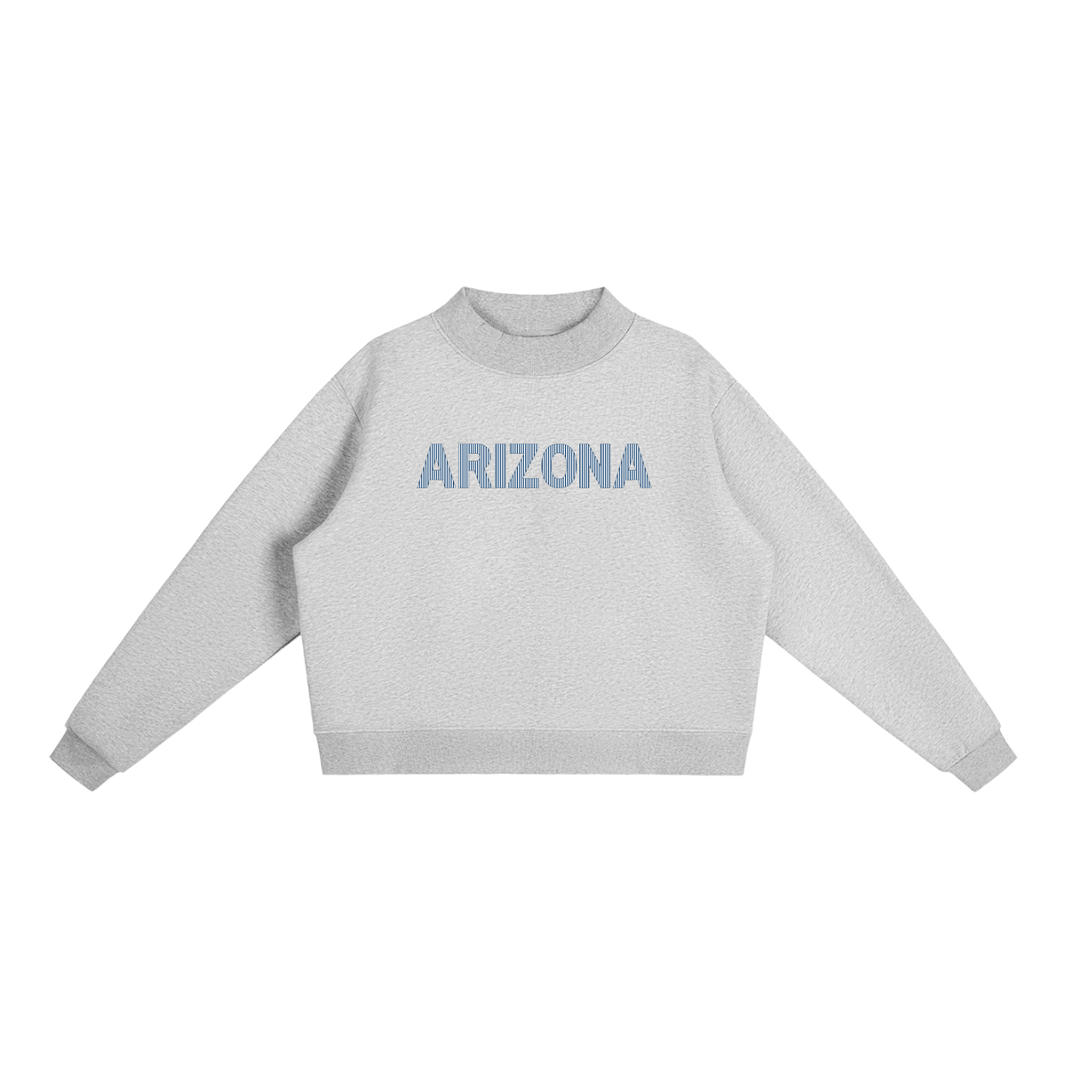 Striped Arizona Mock-Neck