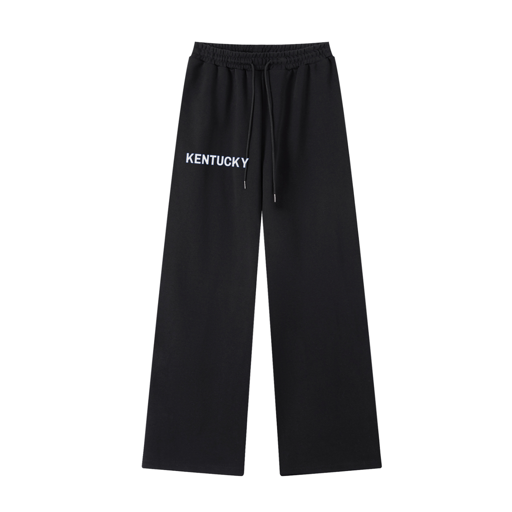 Camo Straight-Leg Sweatpants