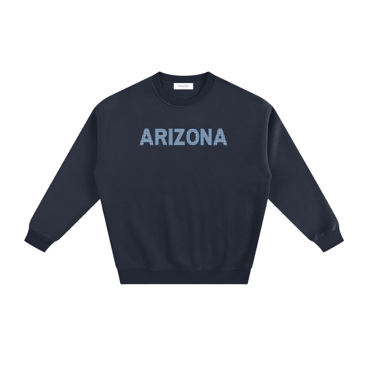 Arizona Gingham Crewneck