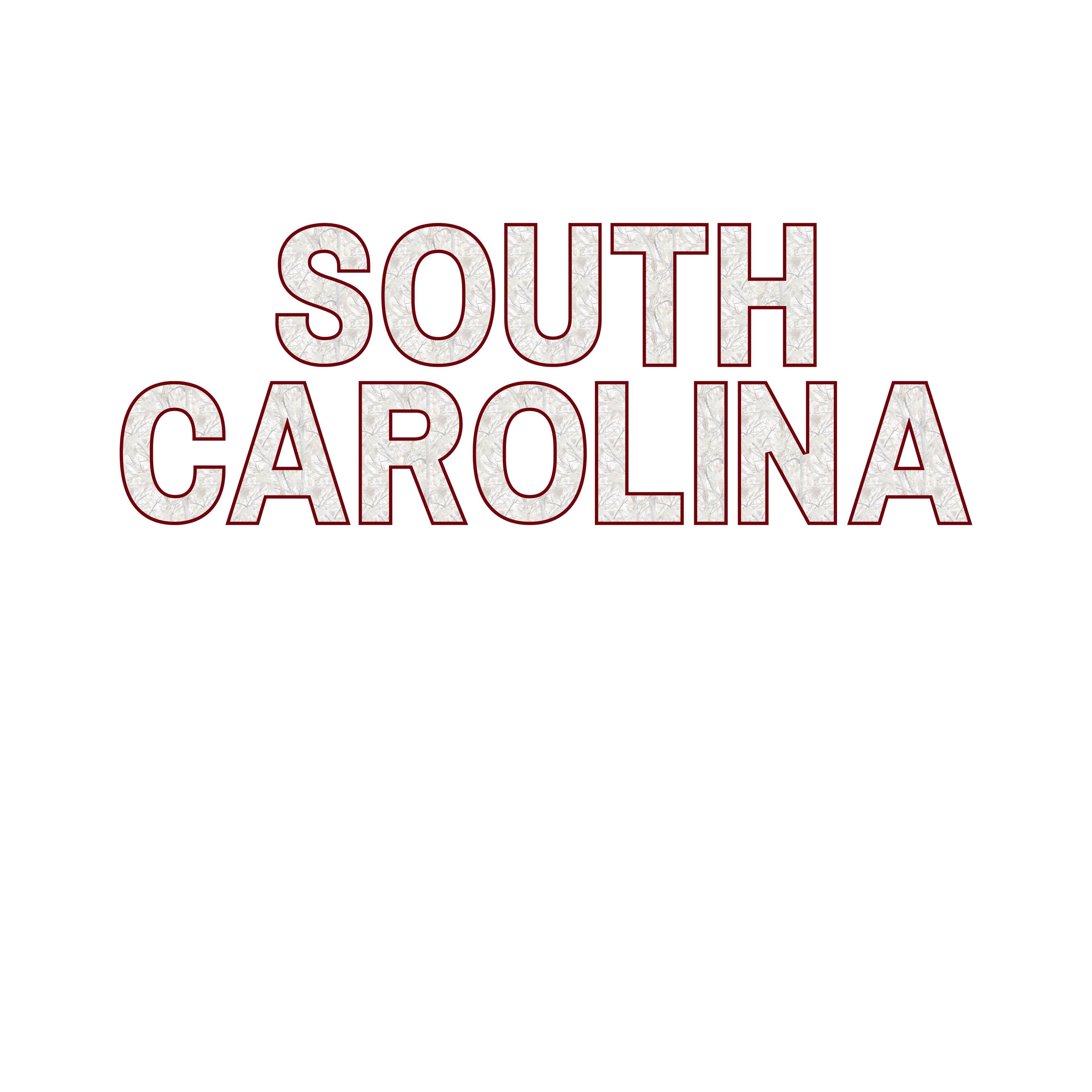Camo South Carolina Mock Neck