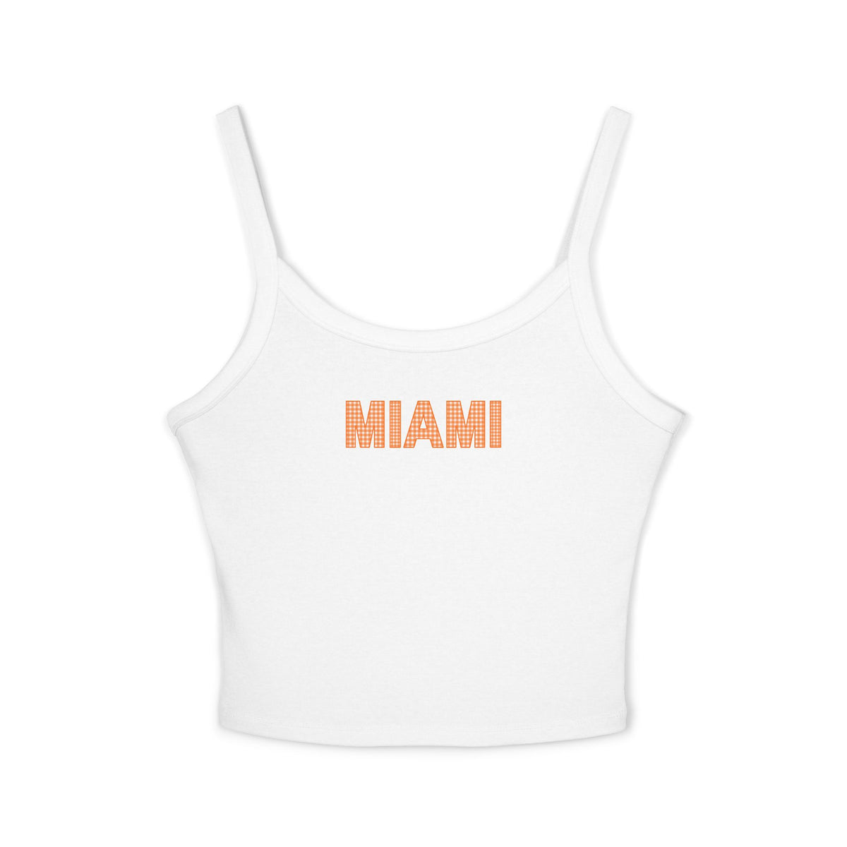 Gingham Miami Tank