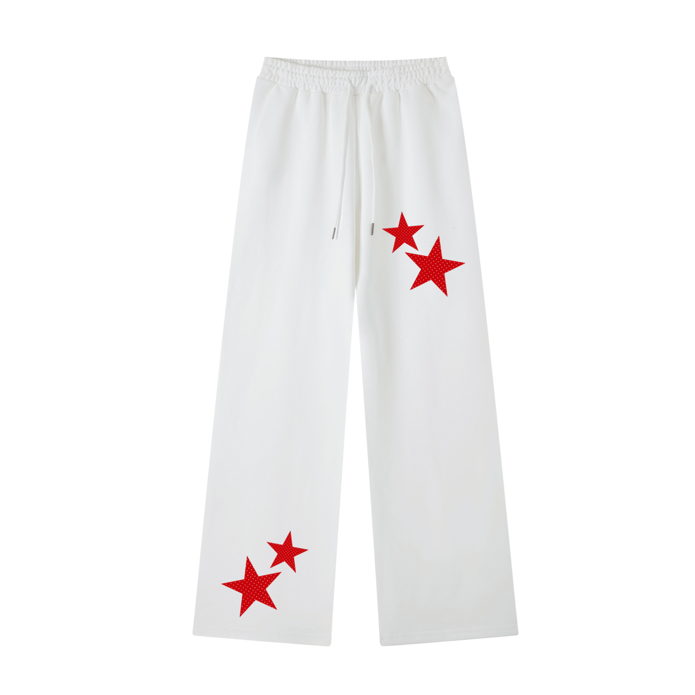 Red Polka Dot Sweatpants