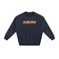 Orange Gingham Crewneck