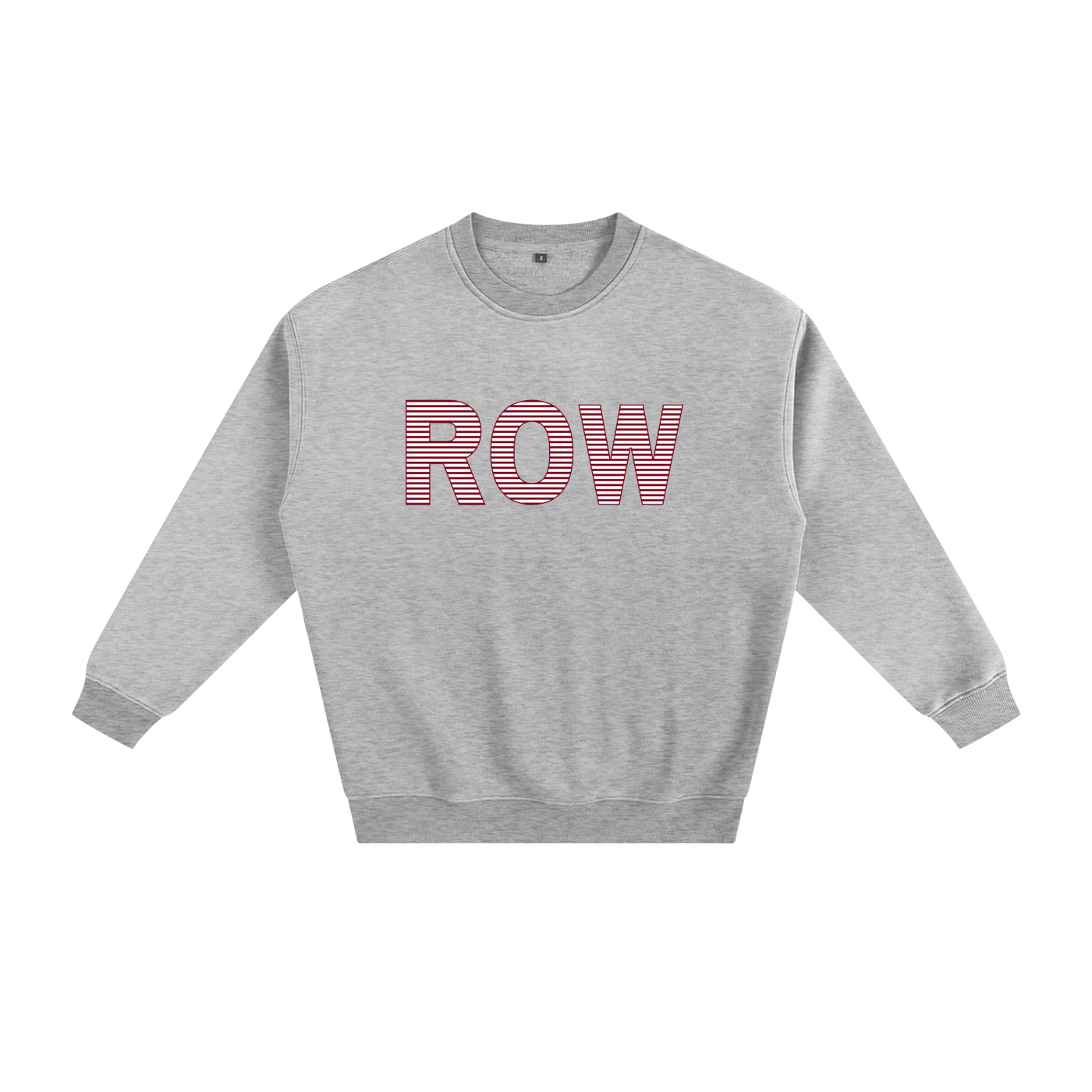 Striped Row Crewneck