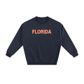 Orange Gingham Crewneck