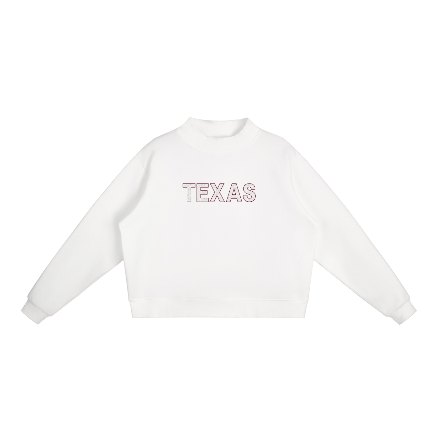 Camo Mock Neck