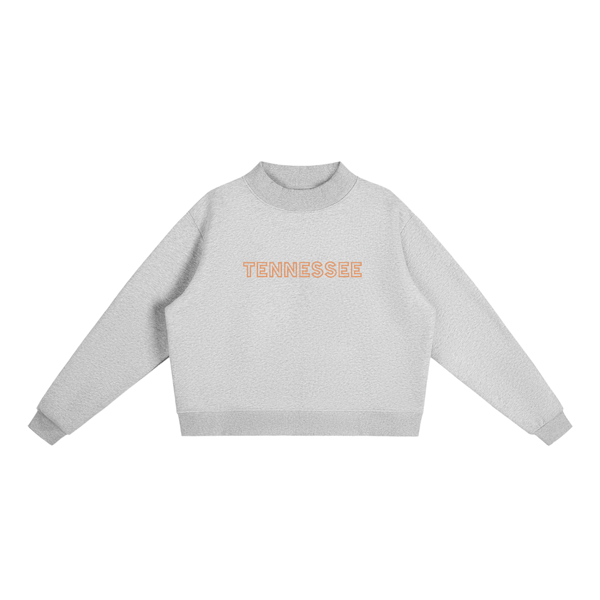Embroidered Tennessee Mock Neck