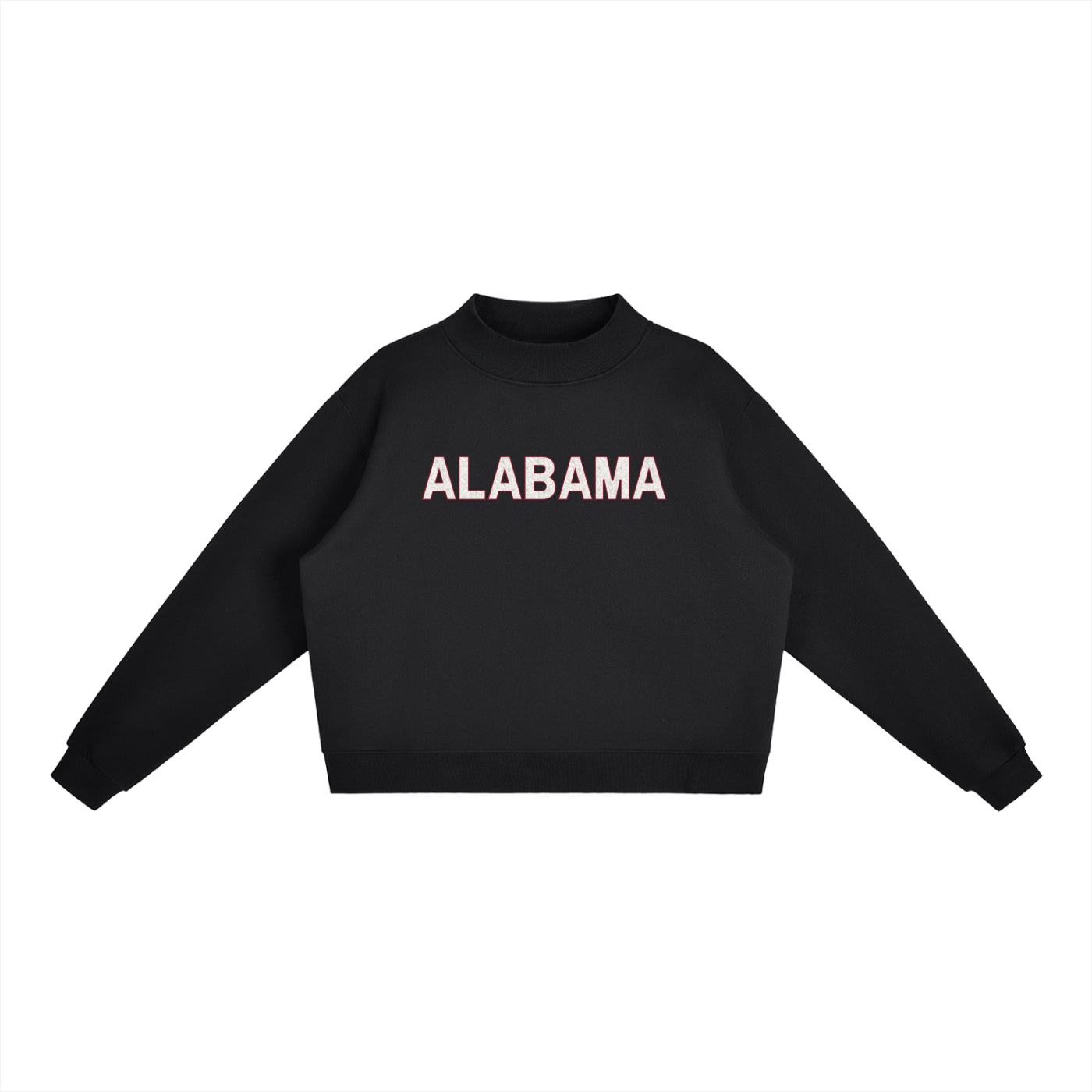Camo Mock Neck