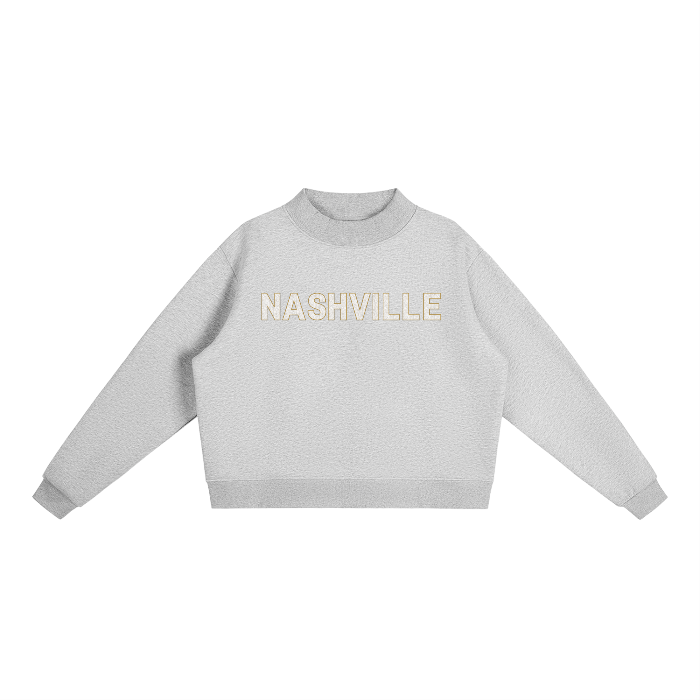 Camo Mock Neck