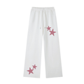 Maroon Gingham Sweatpants