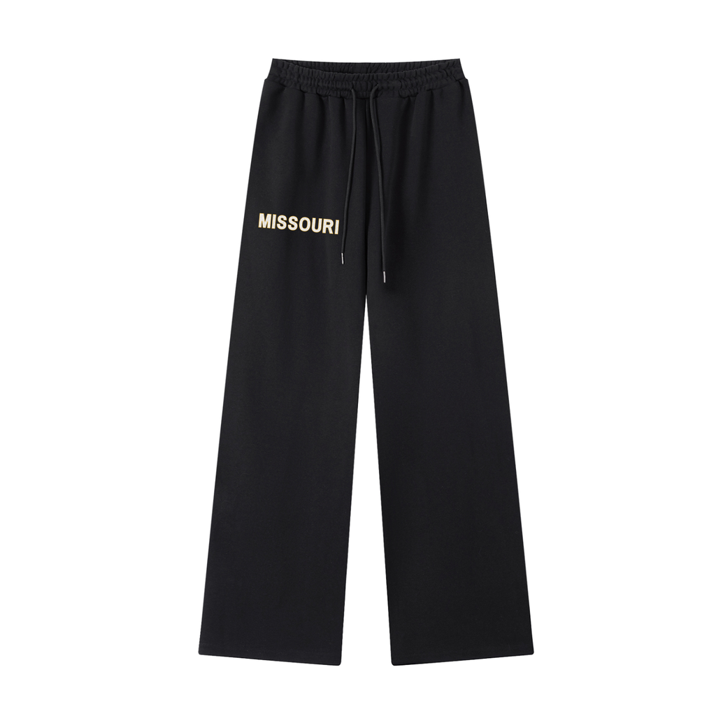 Camo Straight-Leg Sweatpants