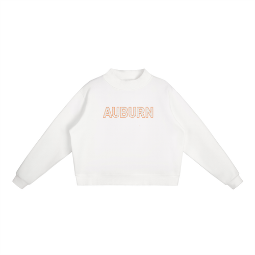 Camo Mock Neck