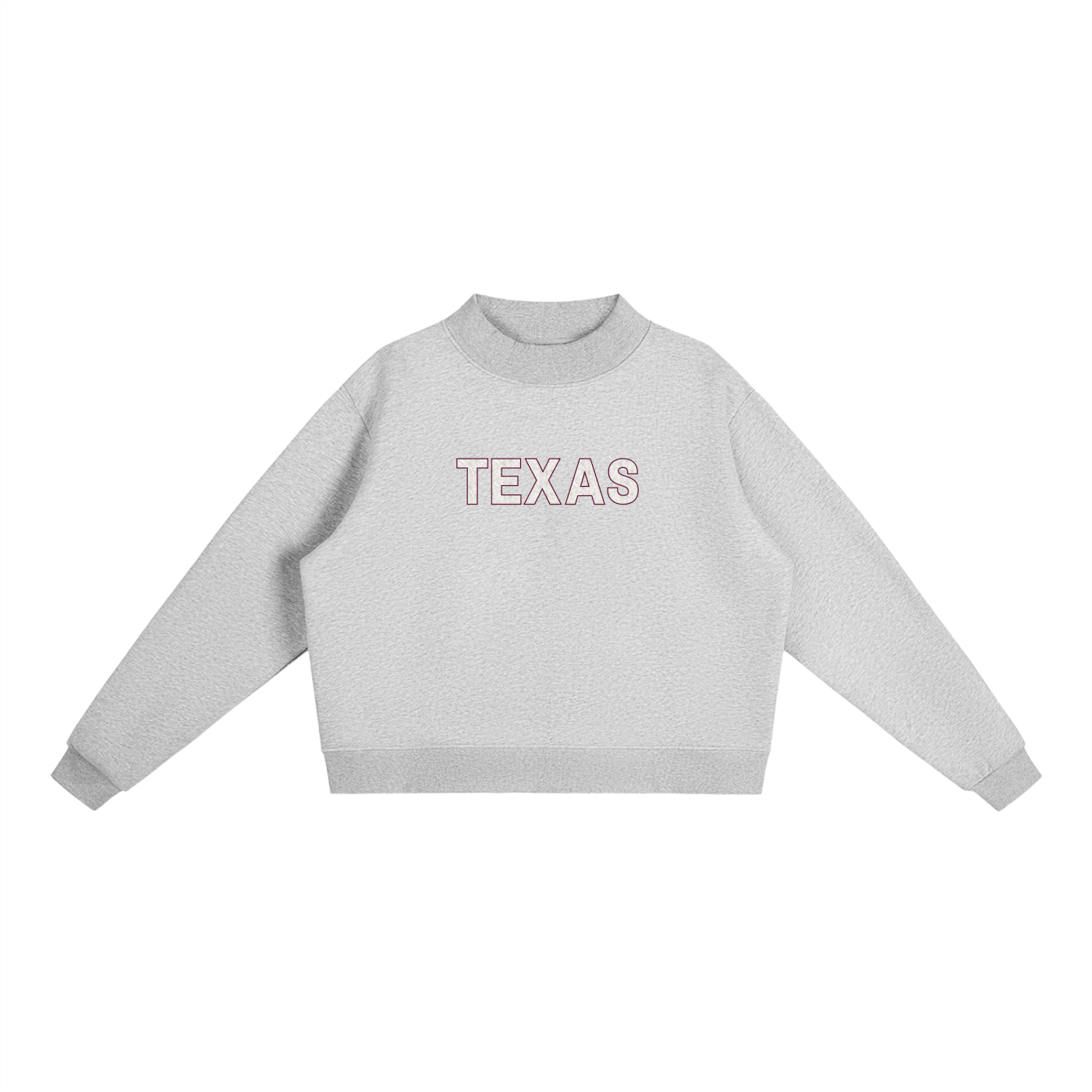 Camo Mock Neck