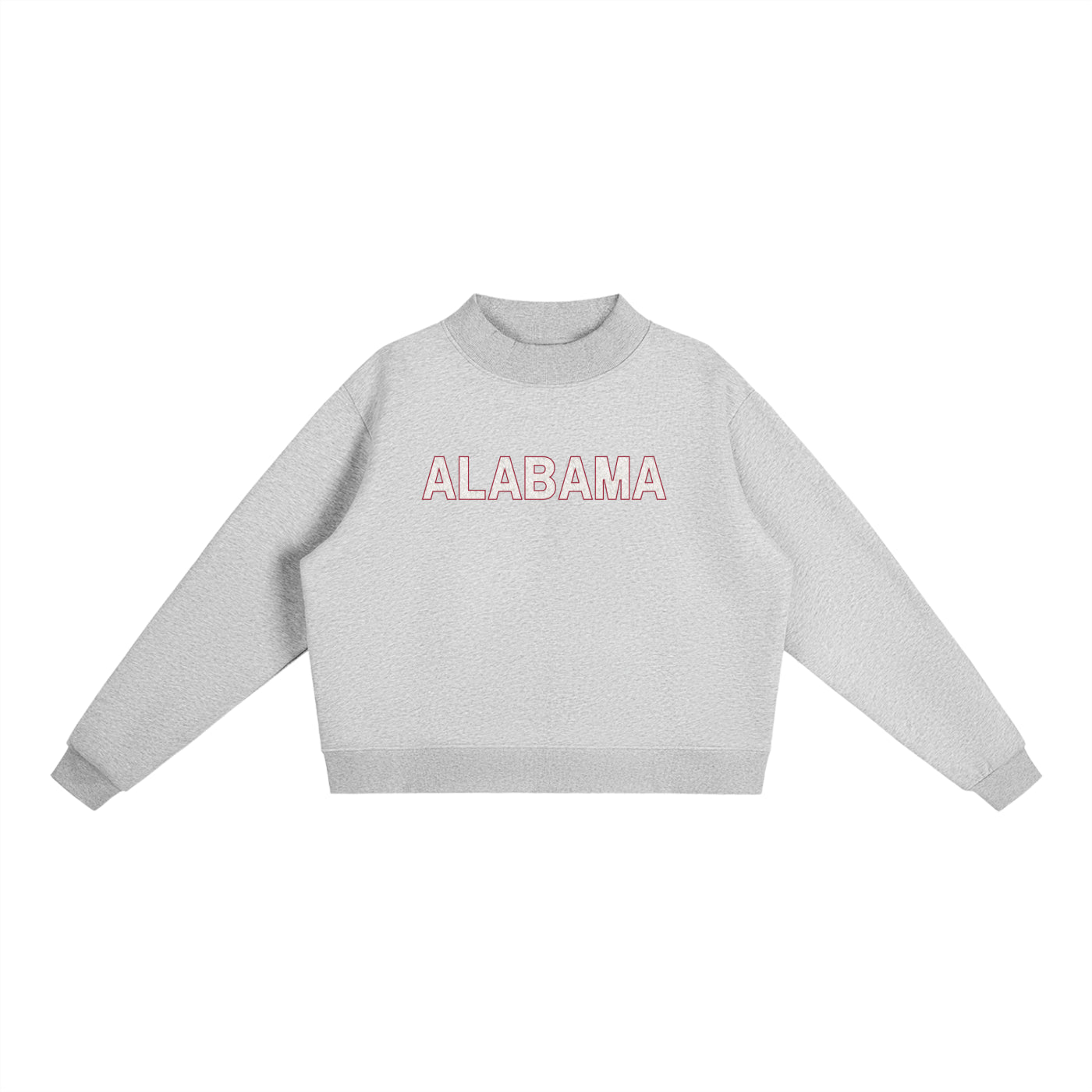 Camo Mock Neck