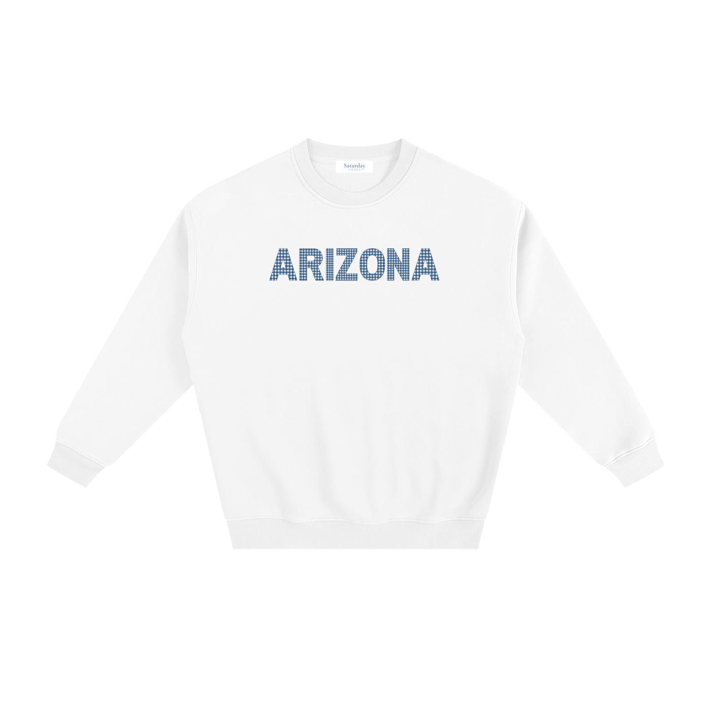 Arizona Gingham Crewneck