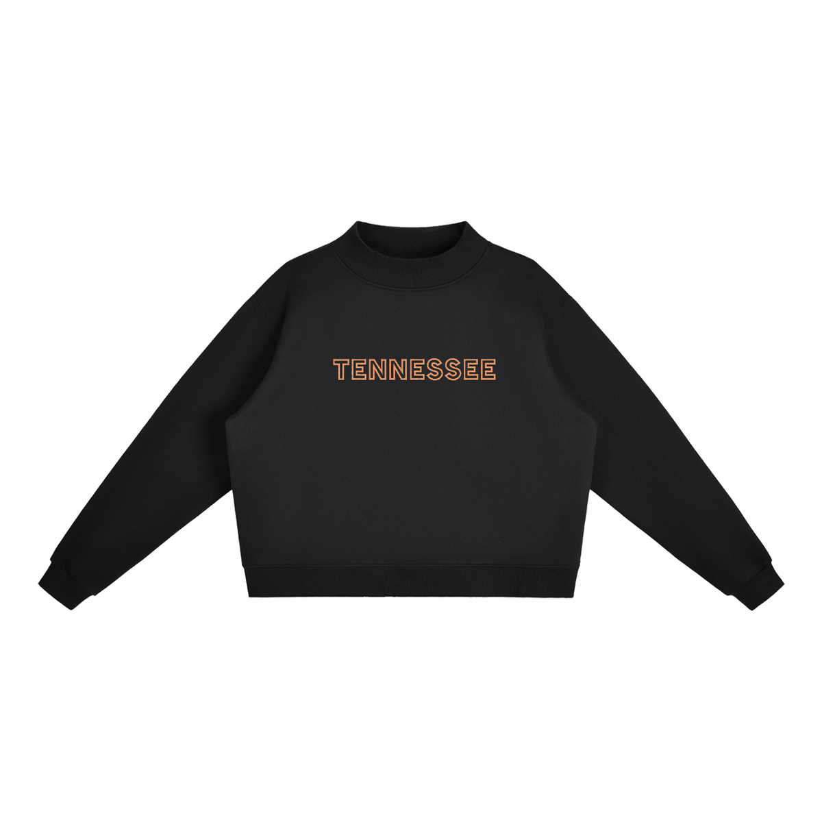 Embroidered Tennessee Mock Neck
