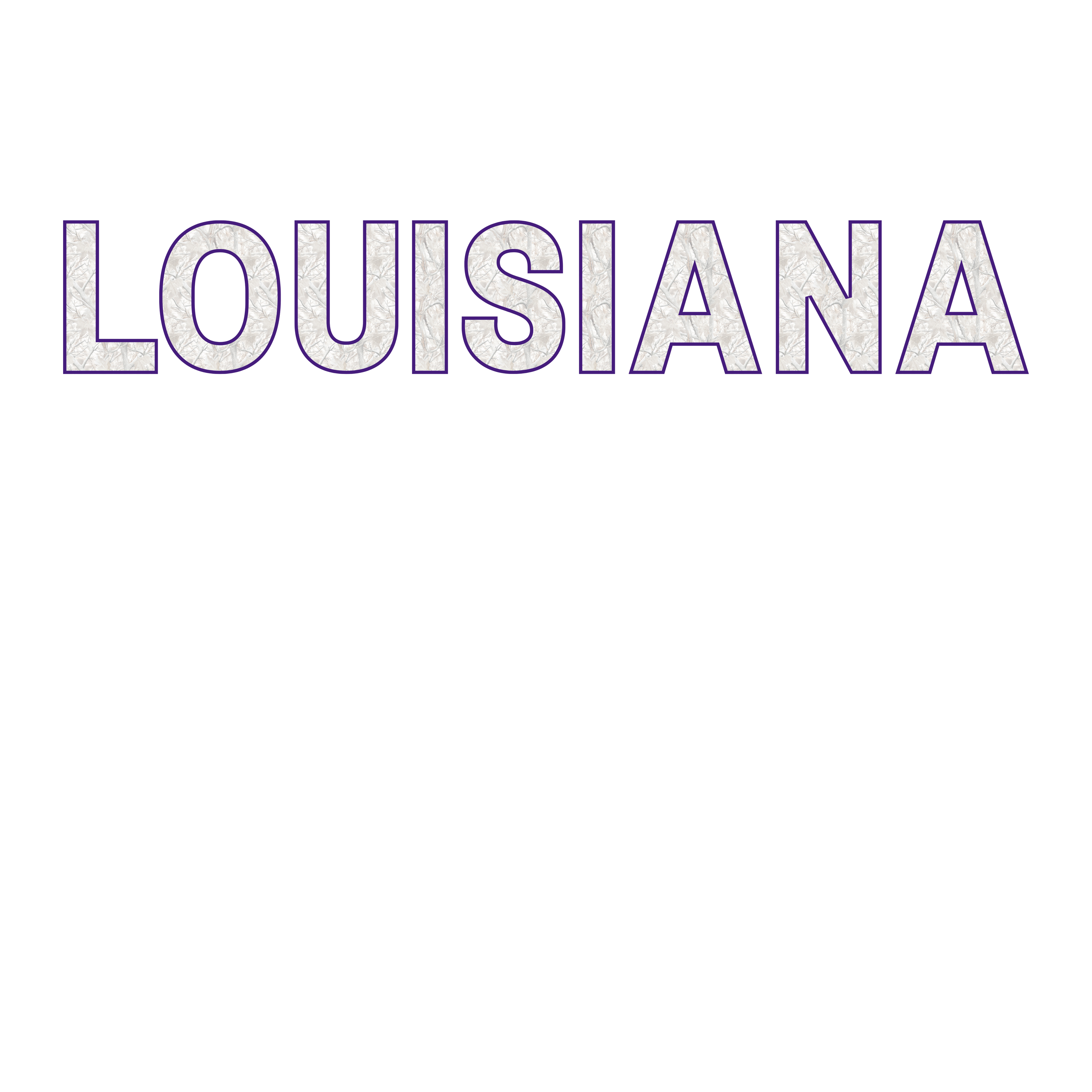 Camo Louisiana Mock Neck