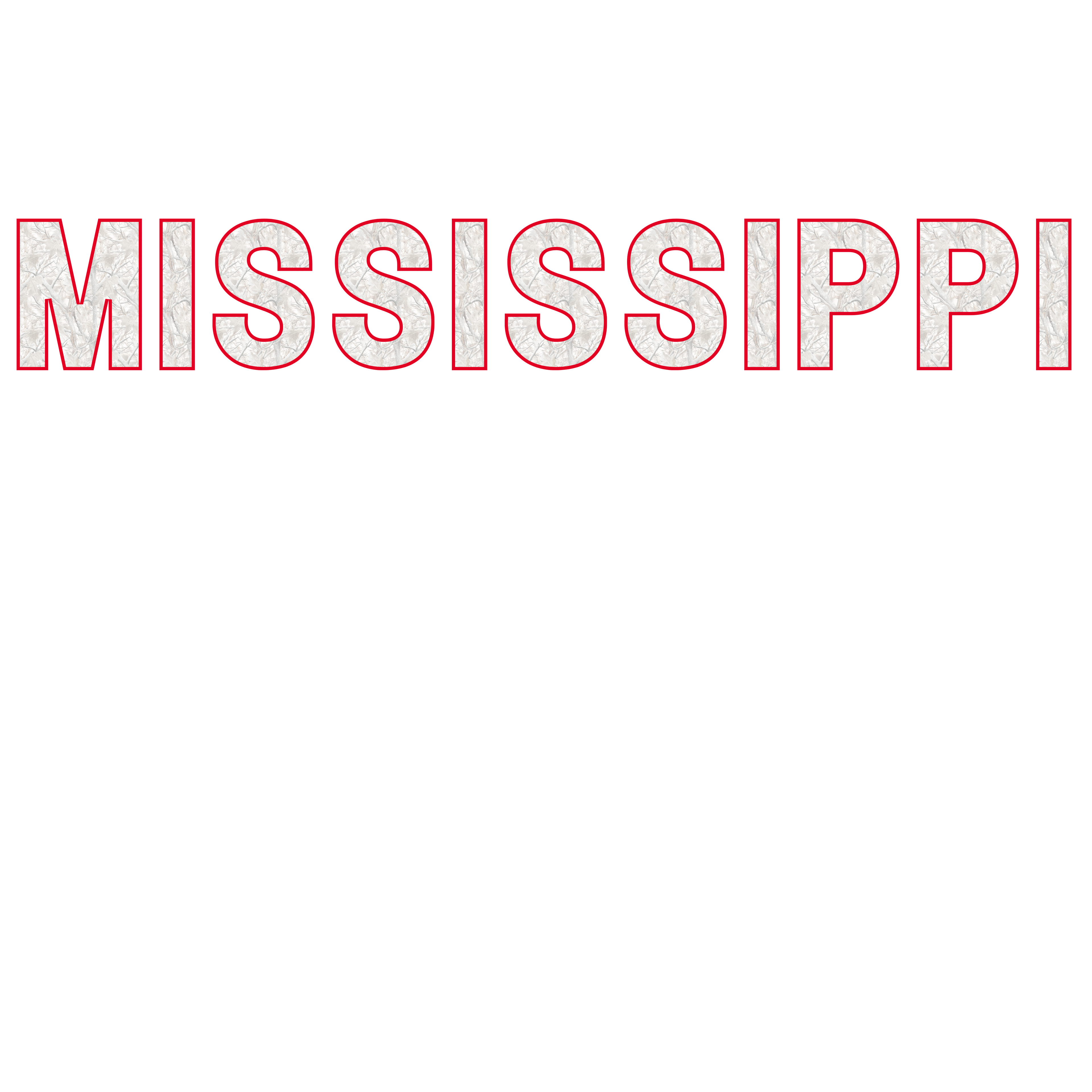 Camo Mississippi Mock Neck