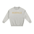Gold Gingham Crewneck