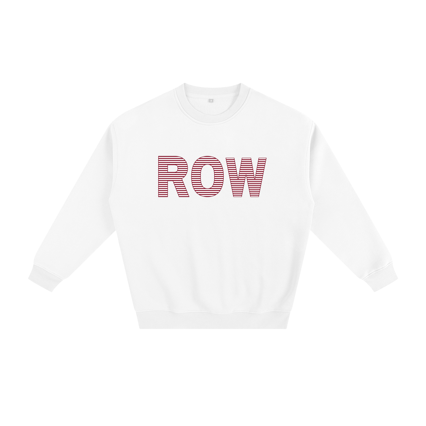 Striped Row Crewneck