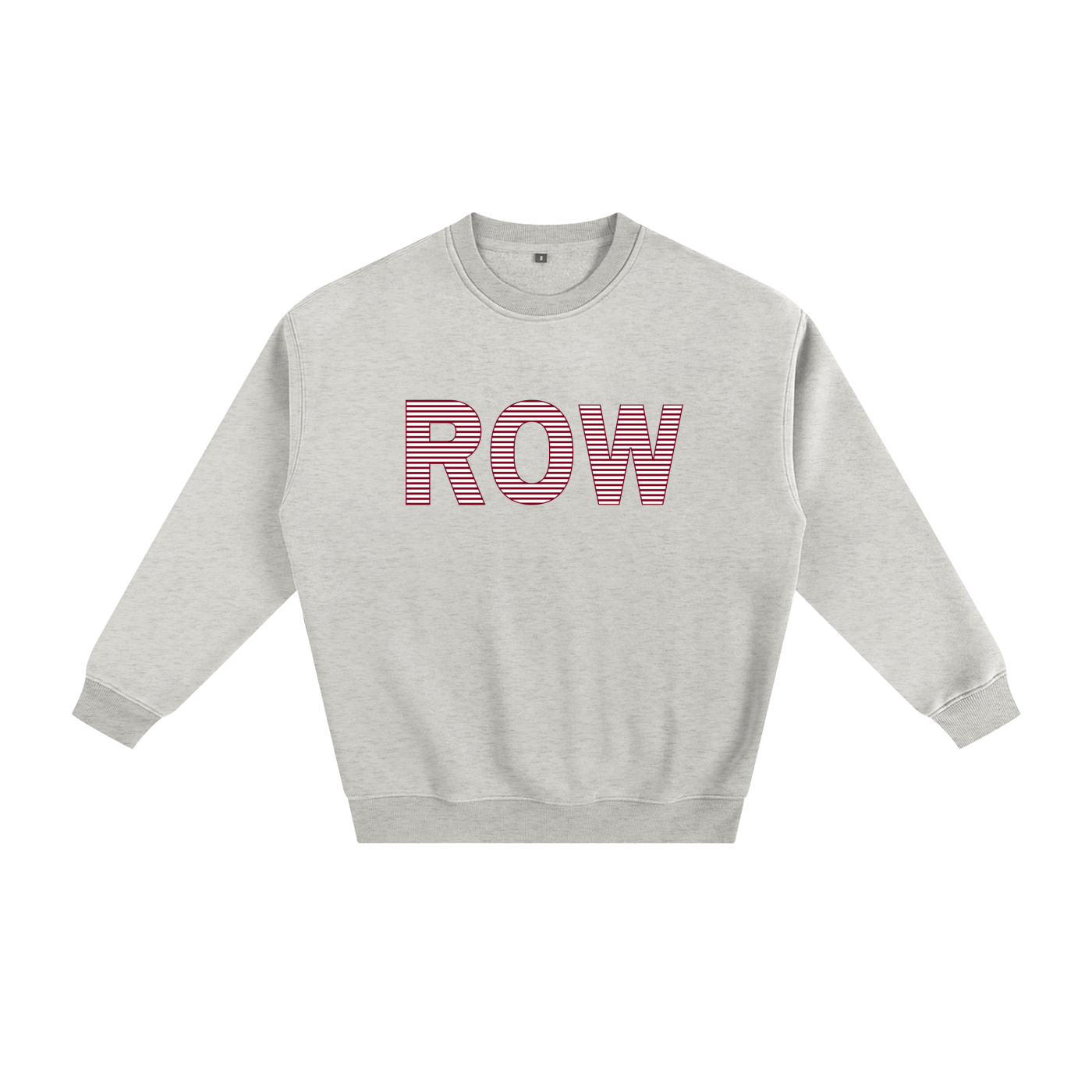Striped Row Crewneck